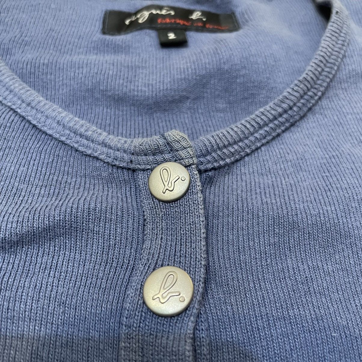 agnes b. Agnes B Button Up Shirt Size XS / US 0-2 / IT 36-38 - 3 Thumbnail