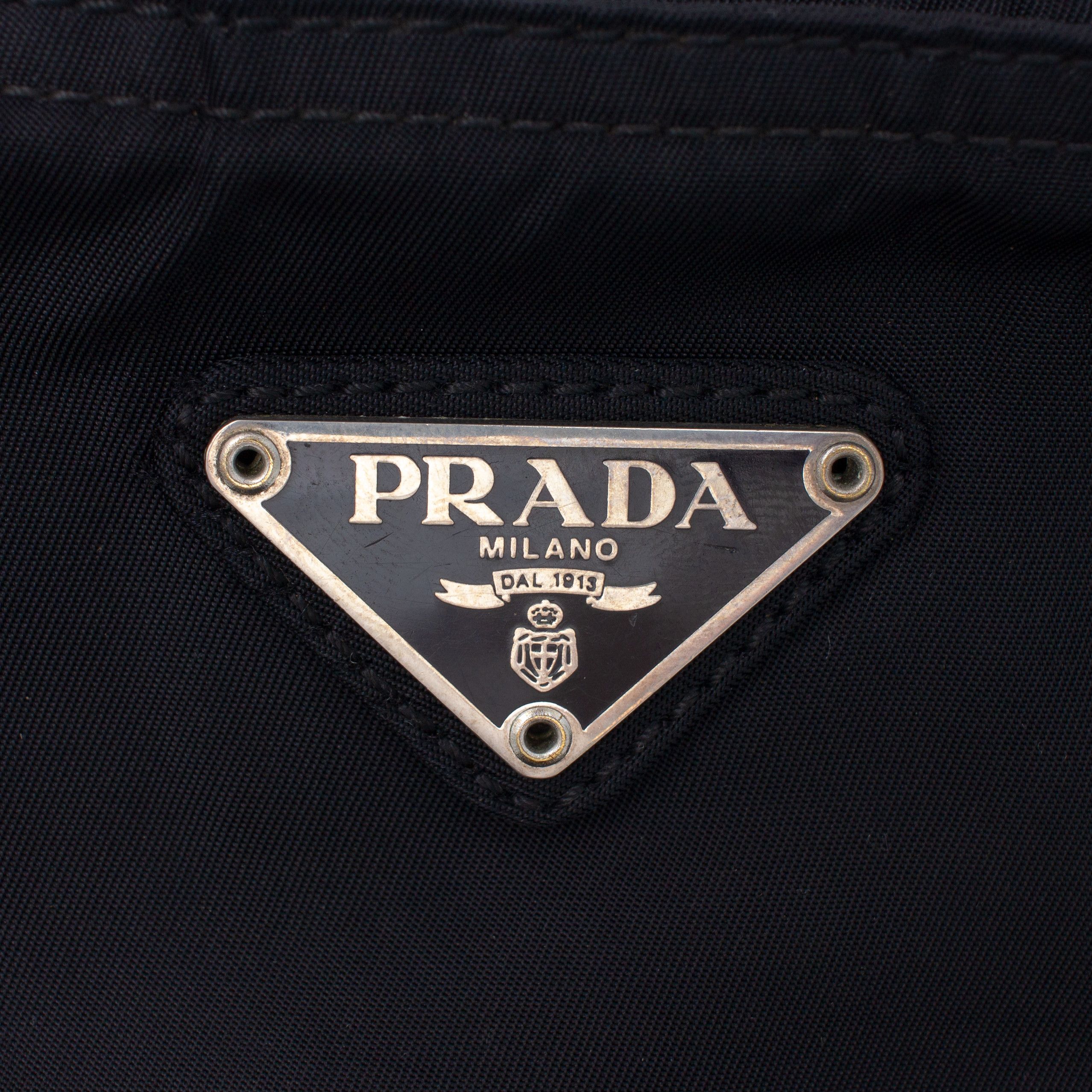 Prada 1.5k$ Prada Black Nylon Crossbody Tessuto Bag Size ONE SIZE - 9 Thumbnail