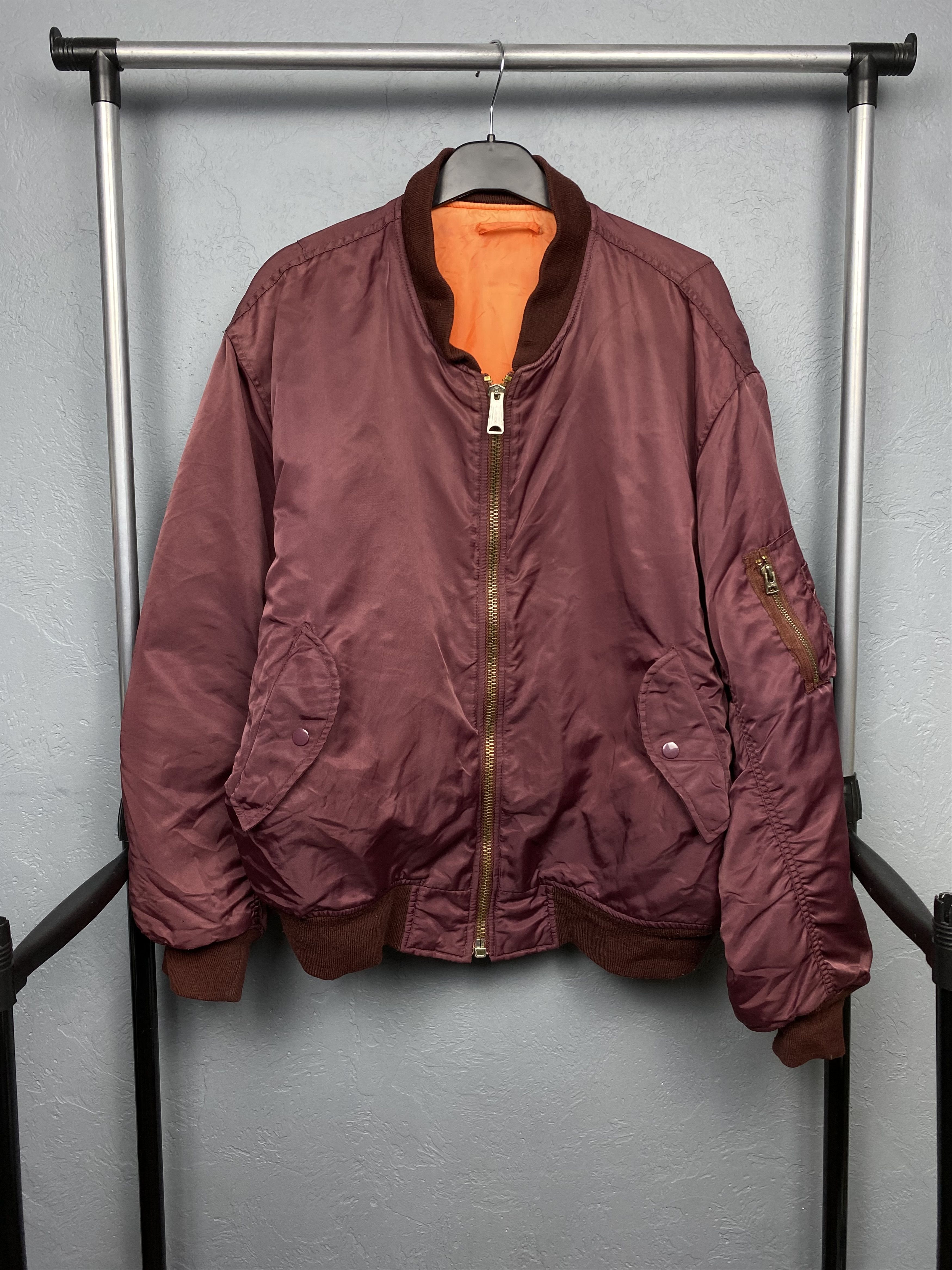 Alpha Industries Alpha Industries MA1 Flight Pilot Nylon Bomber Jacket Size US XL / EU 56 / 4 - 1 Thumbnail