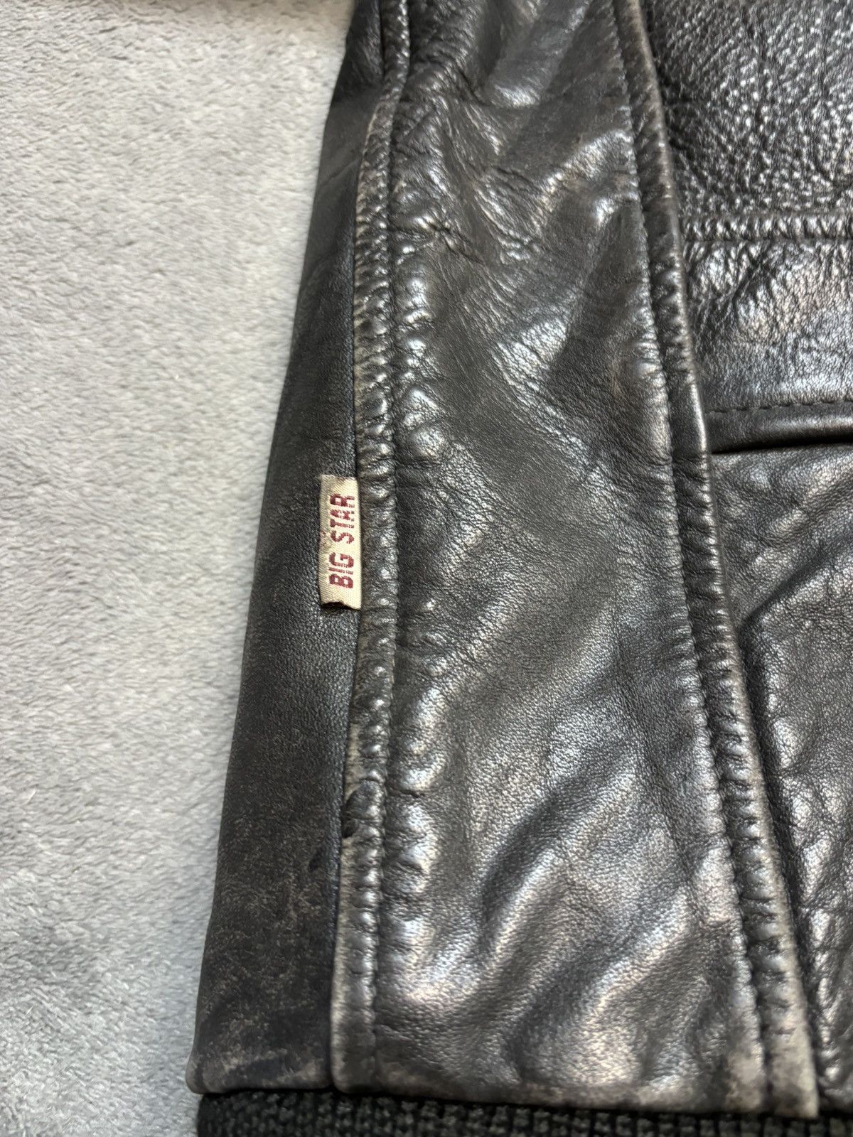 Big Star × If Six Was Nine × Vintage Vintage Aviator Leather Bomber Big Star U.S Army Air Force 8 Size US L / EU 52-54 / 3 - 8 Thumbnail