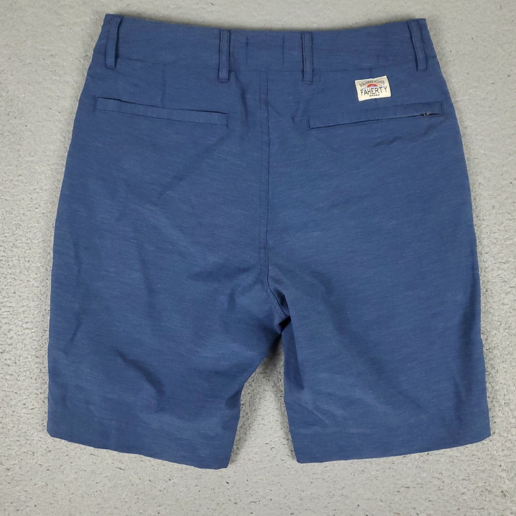 Faherty VINTAGE Faherty Mens Shorts Size 28 Casual Chino Blue Flat Front Summer Athletic Size US 28 / EU 44 - 7 Thumbnail