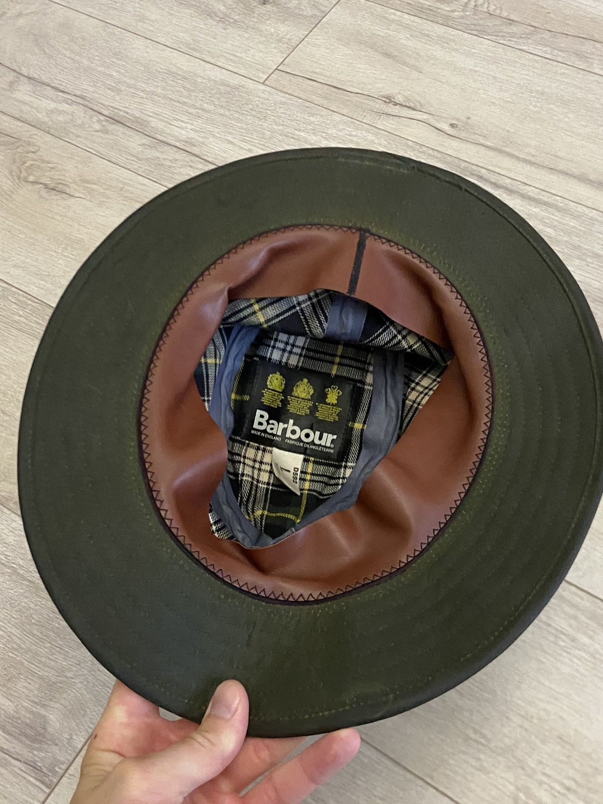Barbour Vintage 90s Barbour Bucket Cap Hat Streetwear Нуре Size ONE SIZE - 5 Thumbnail