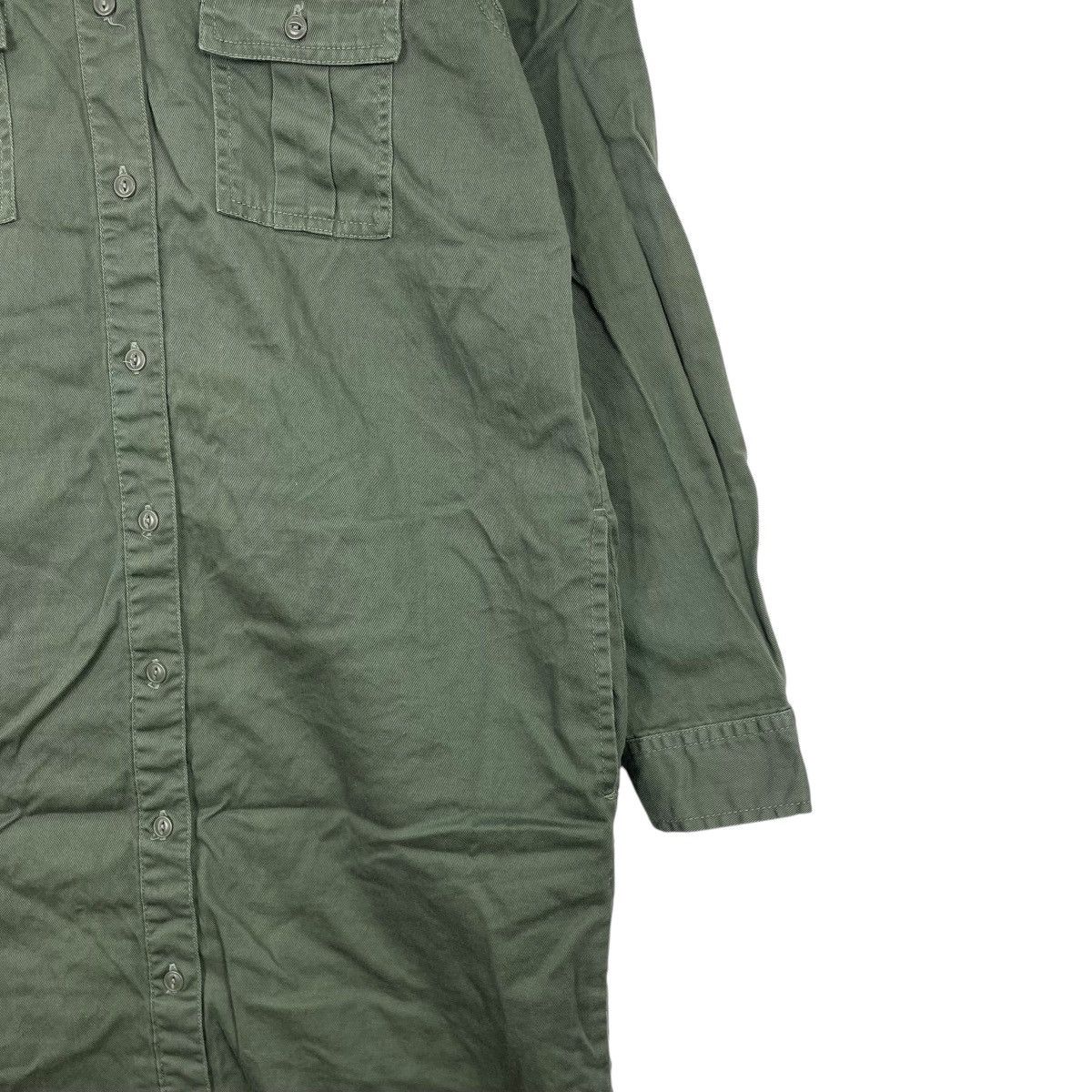 Japanese Brand Chip Clip Japan Military Style Long Dress Button Size S / US 4 / IT 40 - 4 Thumbnail