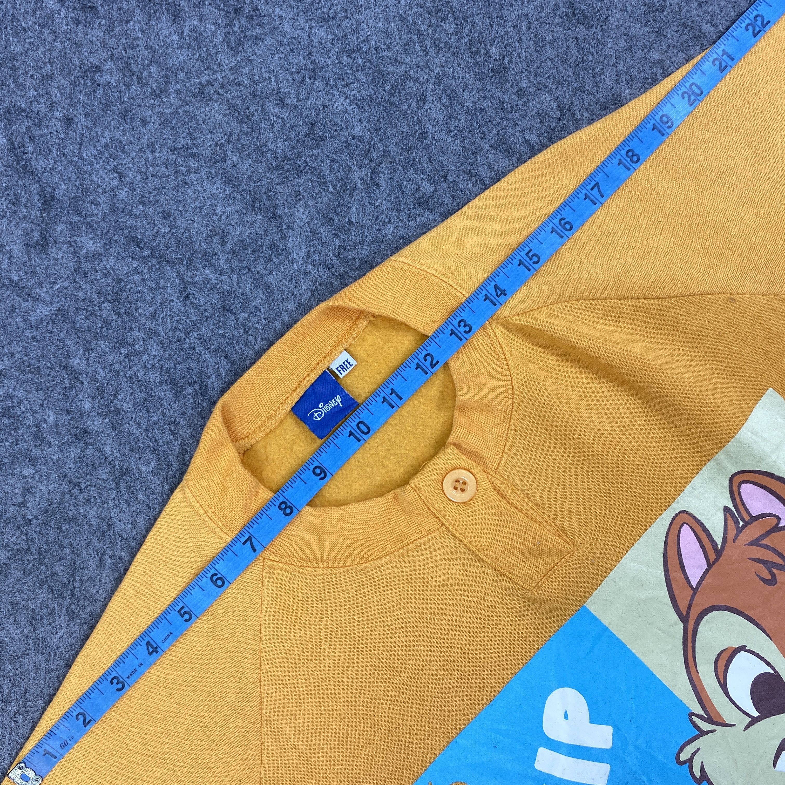 Disney Vintage Disney x Chip Dale Sweatshirt - SW145 Size US S / EU 44-46 / 1 - 10 Thumbnail