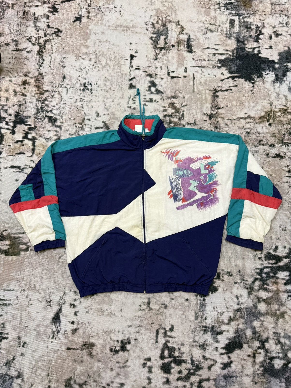 Japanese Brand Vintage 90s Juko Sport Sweater Size US L / EU 52-54 / 3 - 3 Thumbnail