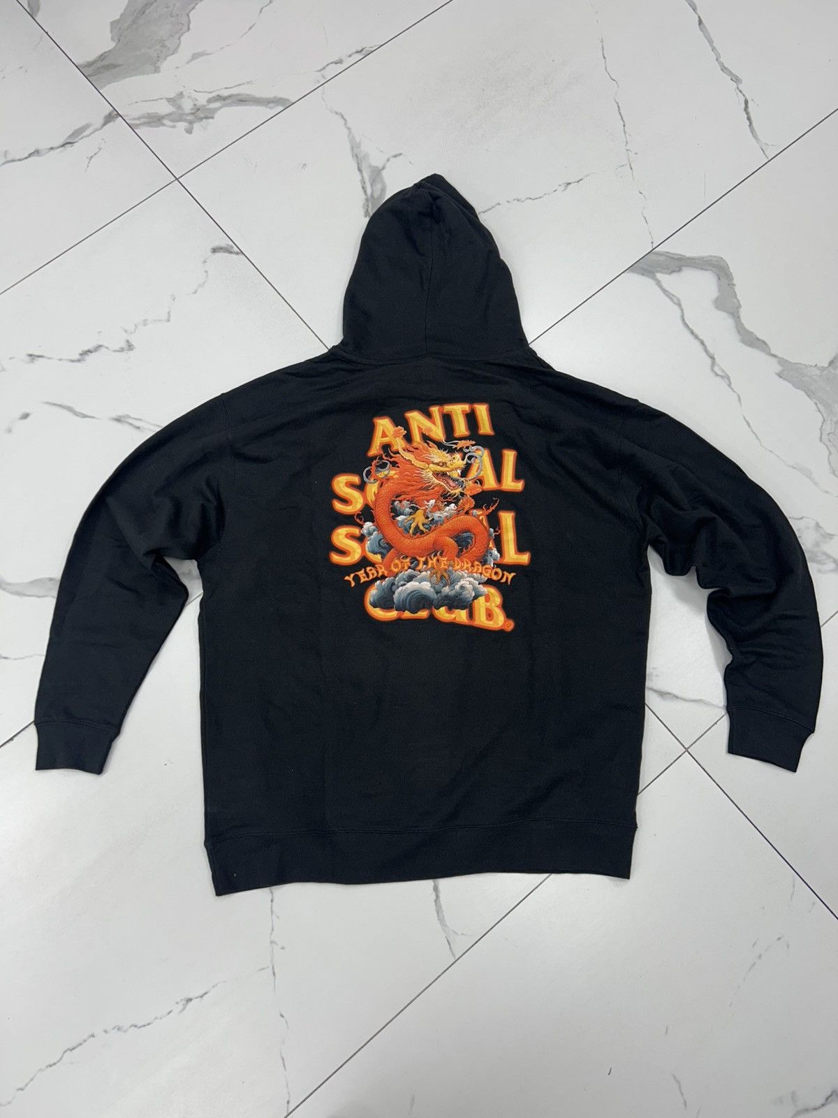 Anti Social Social Club Anti Social Social Club No Sympathy Hoodie “Black” Size US XXL / EU 58 / 5 - 2 Thumbnail