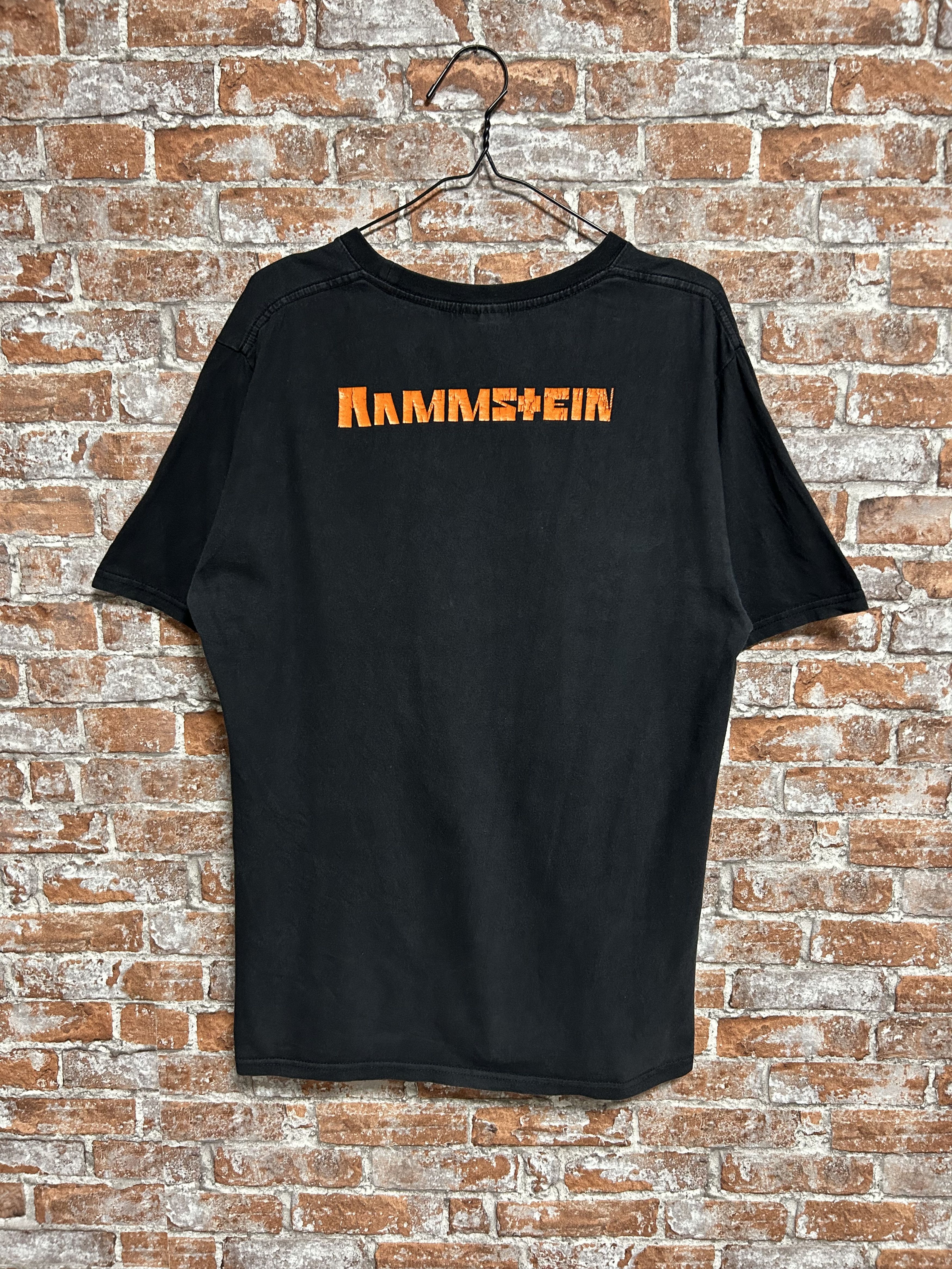 Band Tees × Vintage Vintage 90s Rammstein Rock band T-shirt Size US XL / EU 56 / 4 - 2 Thumbnail