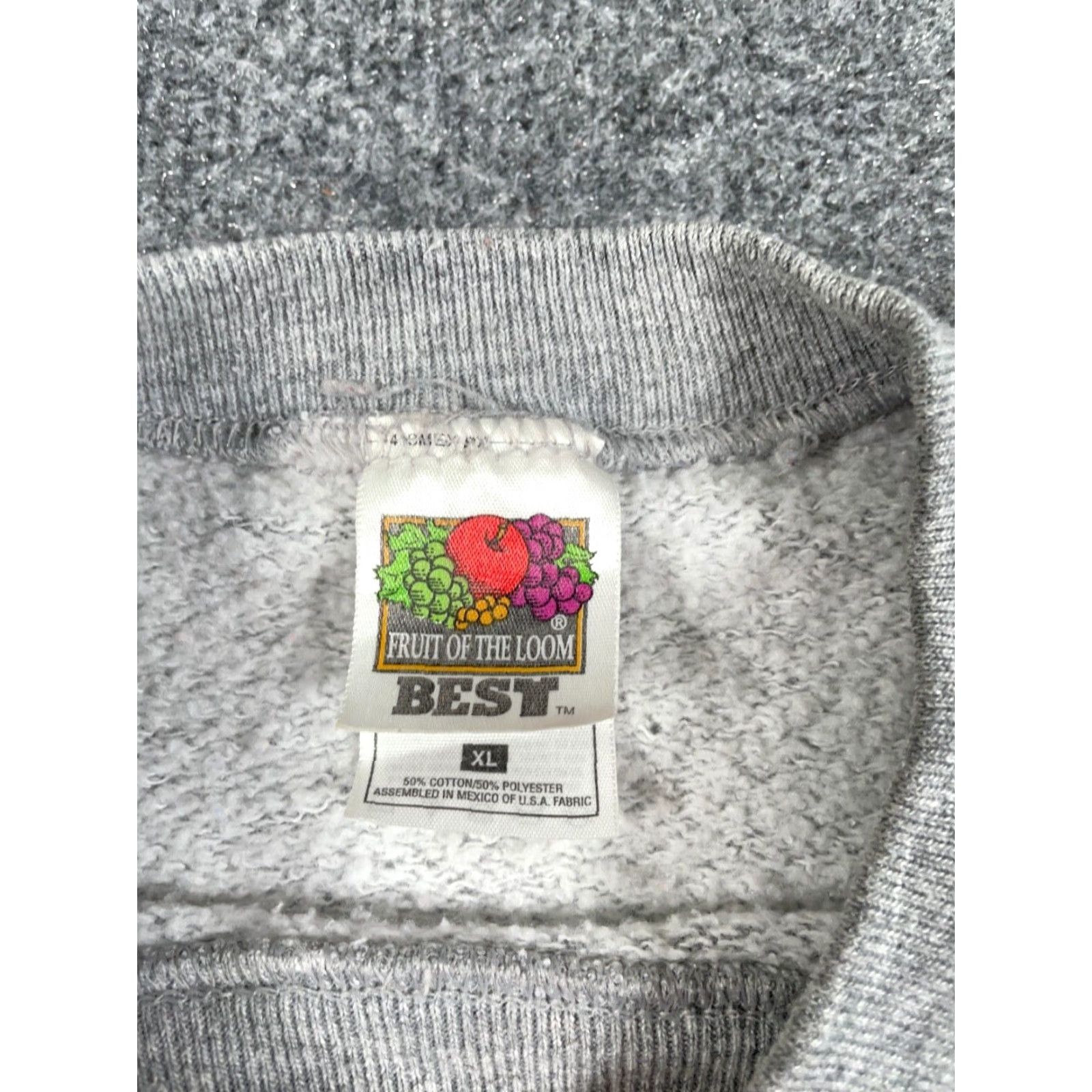 Fruit Of The Loom VINTAGE Scottsdale Arizona Sweatshirt Mens XL Gray 50-50 Lightweight Cotton Blend Graphic Print 90s Retro Size US XL / EU 56 / 4 - 3 Thumbnail
