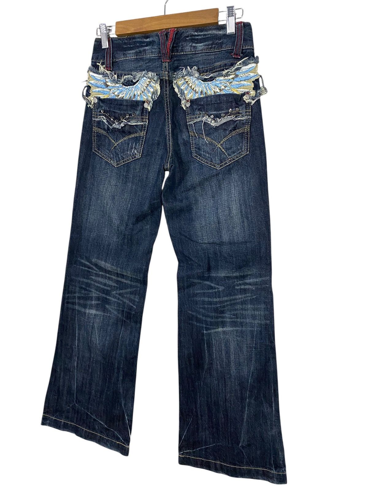 Seditionaries Japanase brand oririn gothic flared denim very rare Size US 28 / EU 44 - 4 Thumbnail