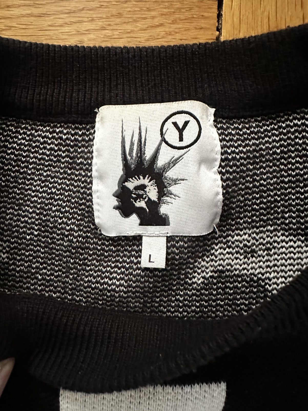 Other Vintage Punk Sweater – Black Knit Size US M / EU 48-50 / 2 - 3 Thumbnail