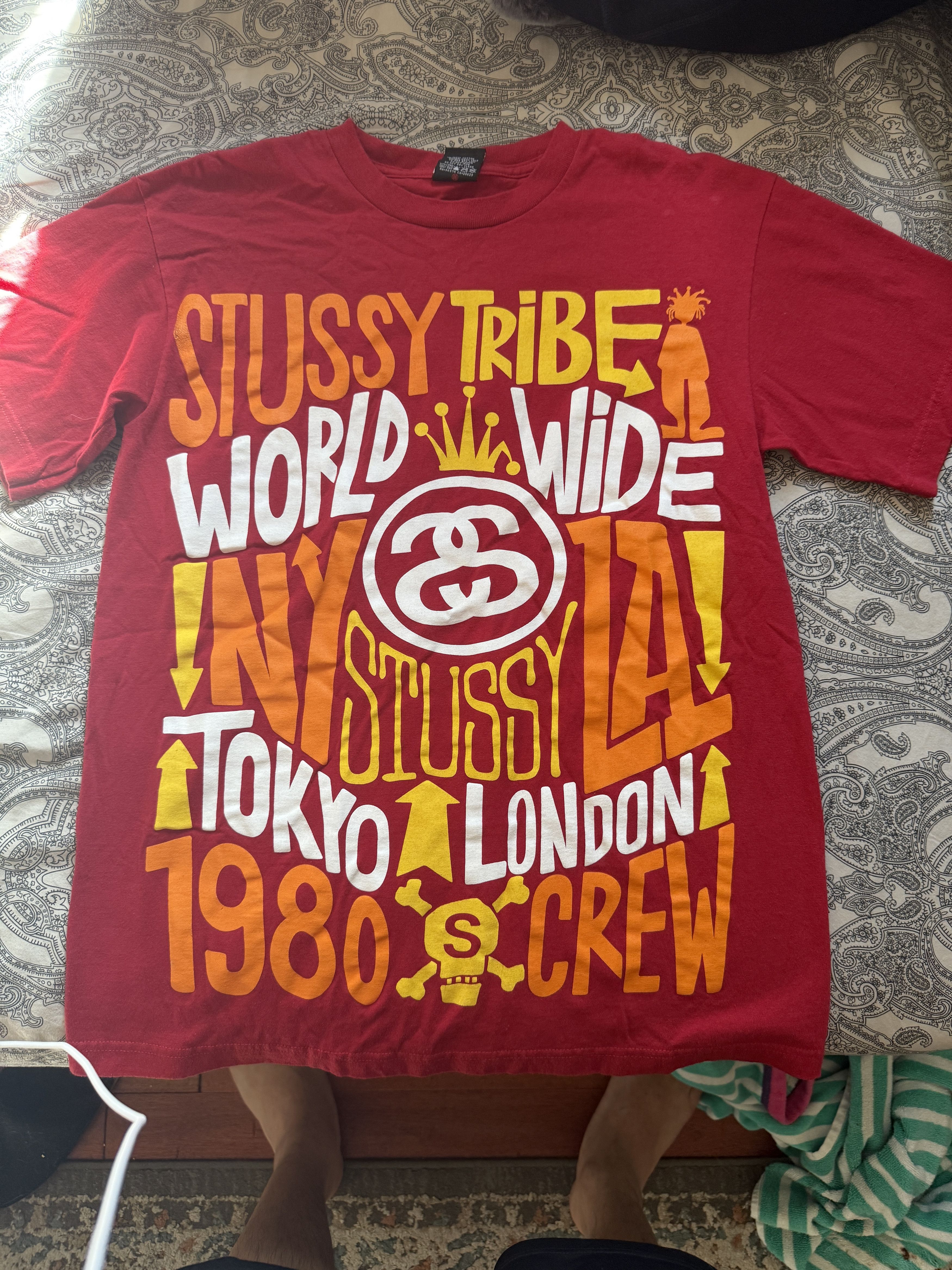 Stussy Stussy Tribe Worldwide Size US M / EU 48-50 / 2 - 1 Thumbnail