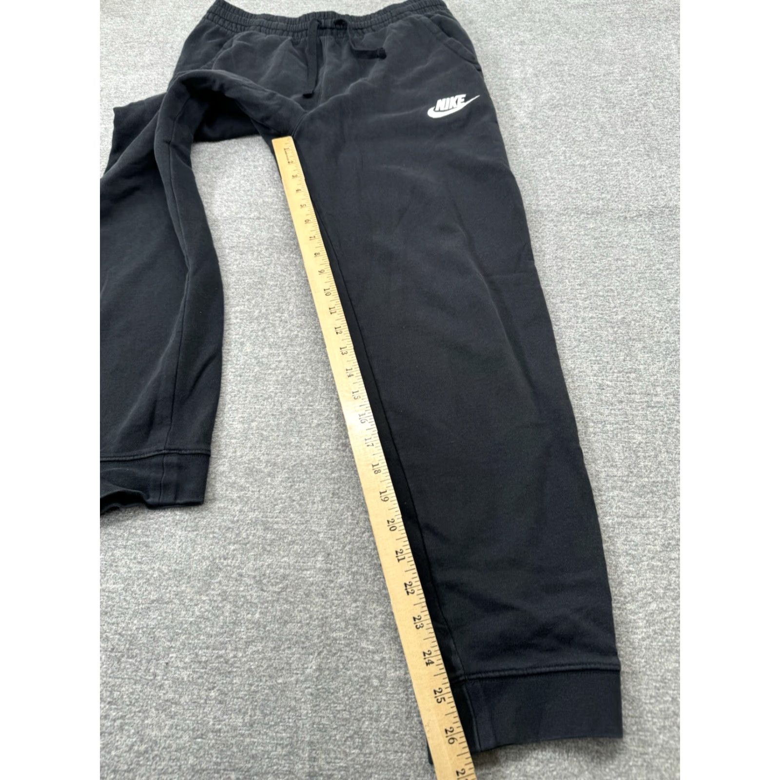 Nike Mens Nike Jogger Pants Sweatpants Gym Athletic Club Fleece Size XL Black Size US 36 / EU 52 - 3 Thumbnail