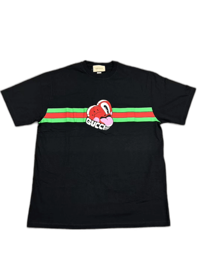 Gucci Gucci Heart Logo Short Sleeve T-Shirt Size US XXL / EU 58 / 5 - 1 Thumbnail
