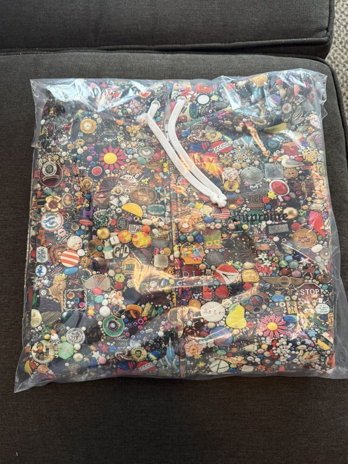 Supreme Supreme Mike Kelley Zip Up Hooded Sweatshirt Size US L / EU 52-54 / 3 - 4 Thumbnail