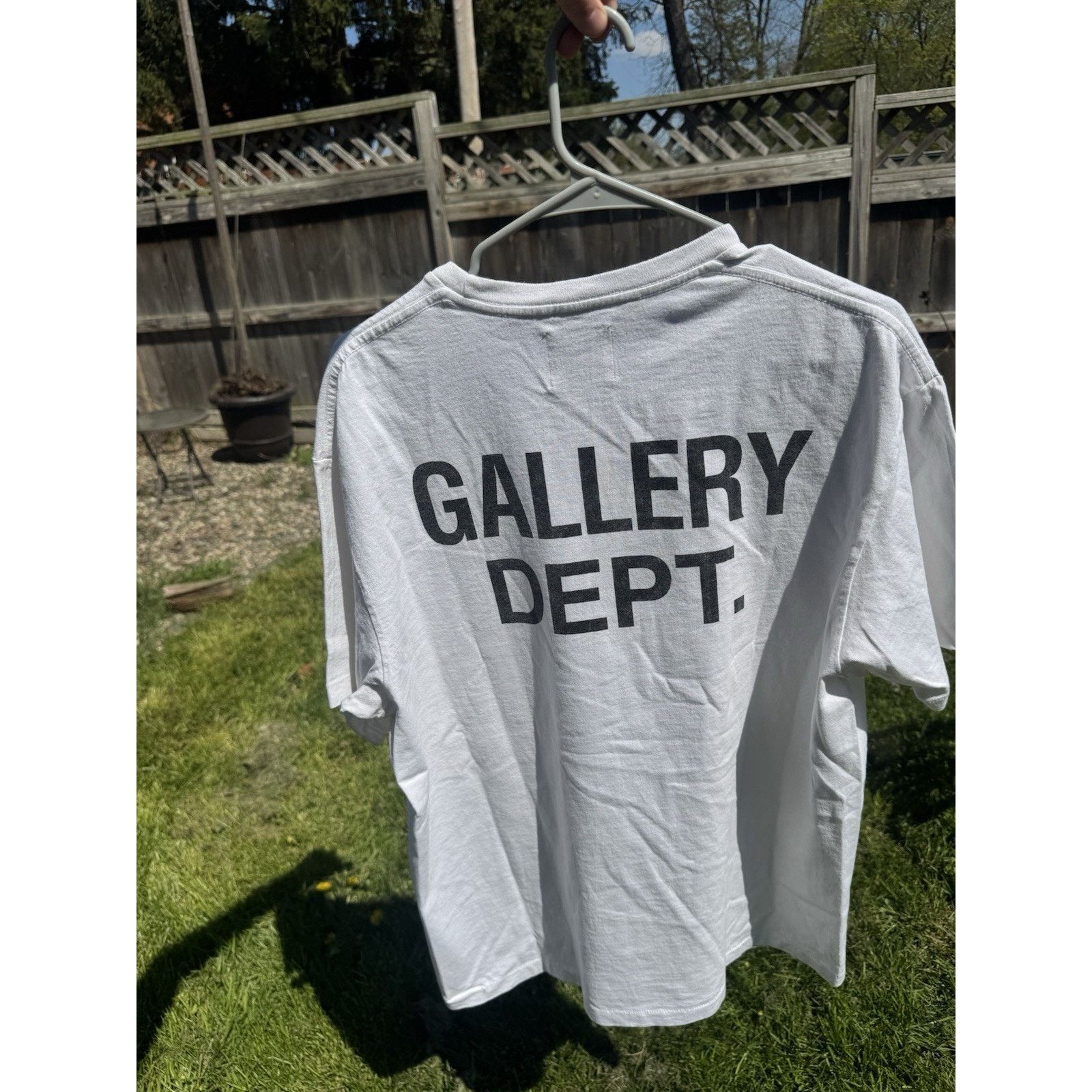 Gallery Dept. Gallery Dept Shirt Everything Must Go White Shirt Mens Large Size US L / EU 52-54 / 3 - 6 Thumbnail