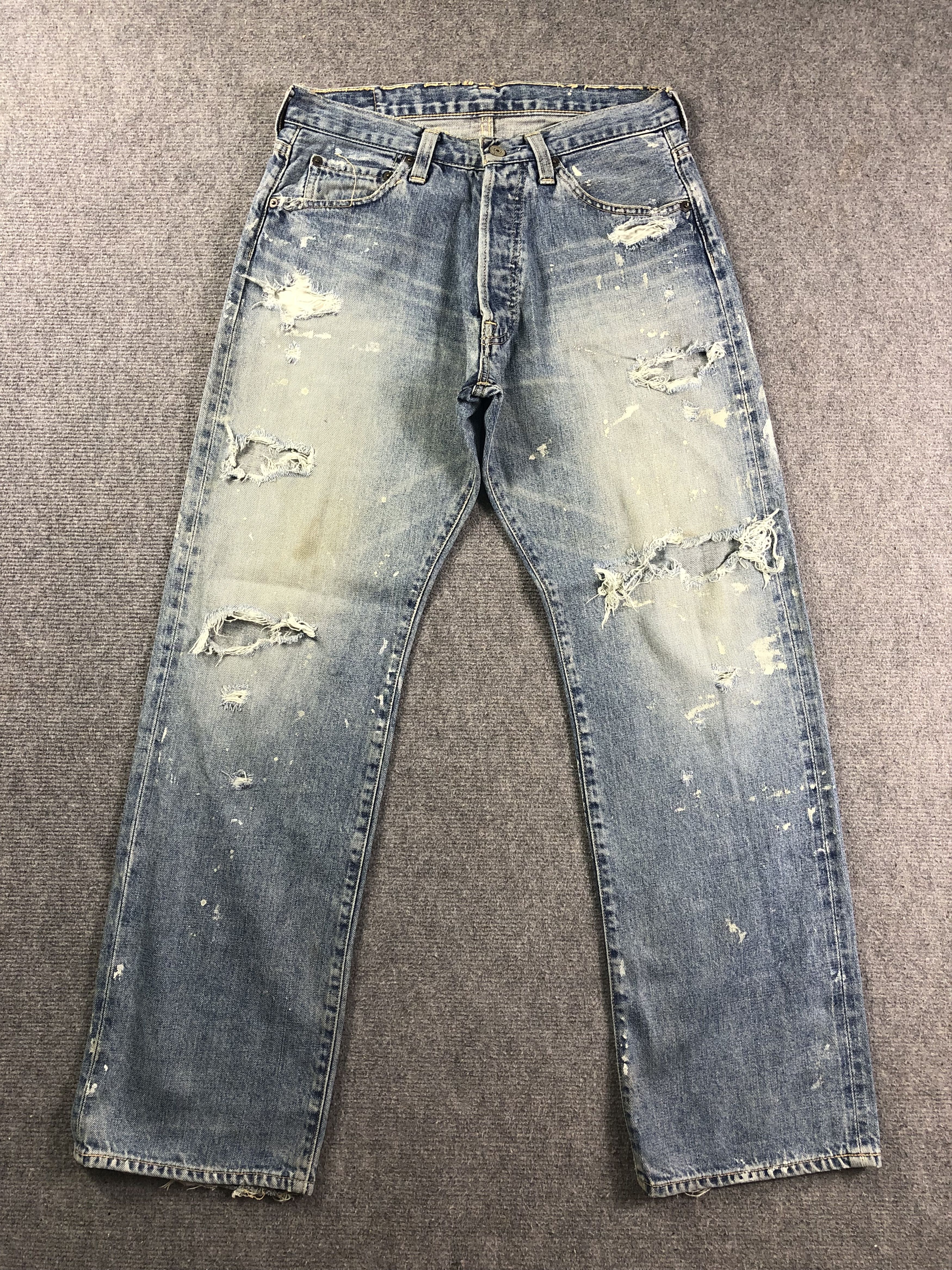 Other Rocket Saddles Selvedge Denim Jeans 30x30 Size US 30 / EU 46 - 1 Thumbnail
