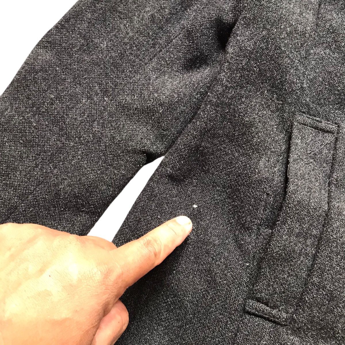 Issey Miyake VINTAGE ISSEY MIYAKE SUNAU KUWAHARA WOOL IF SIX WAS NINE JAC Size S / US 4 / IT 40 - 16 Thumbnail