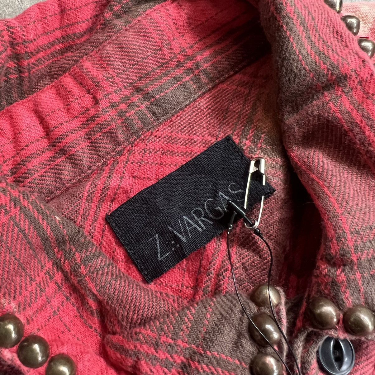 Le Grande Bleu (L.G.B.) 2000s Z.Vargas LGB Style Flannel Shirt Size US S / EU 44-46 / 1 - 7 Thumbnail
