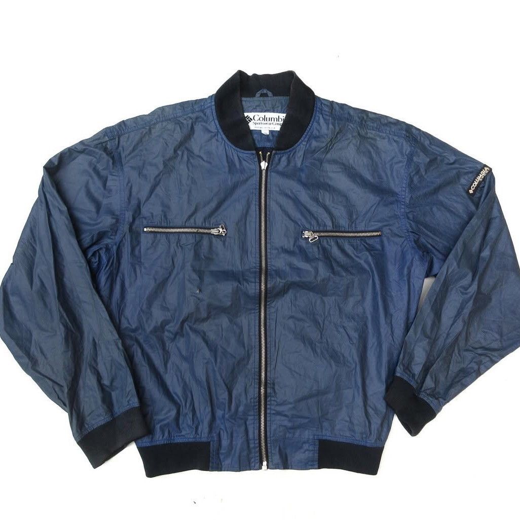 Columbia × The Mountain Vintage Columbia Monkey Jacket polyester and nylon blue cw Size US L / EU 52-54 / 3 - 6 Thumbnail