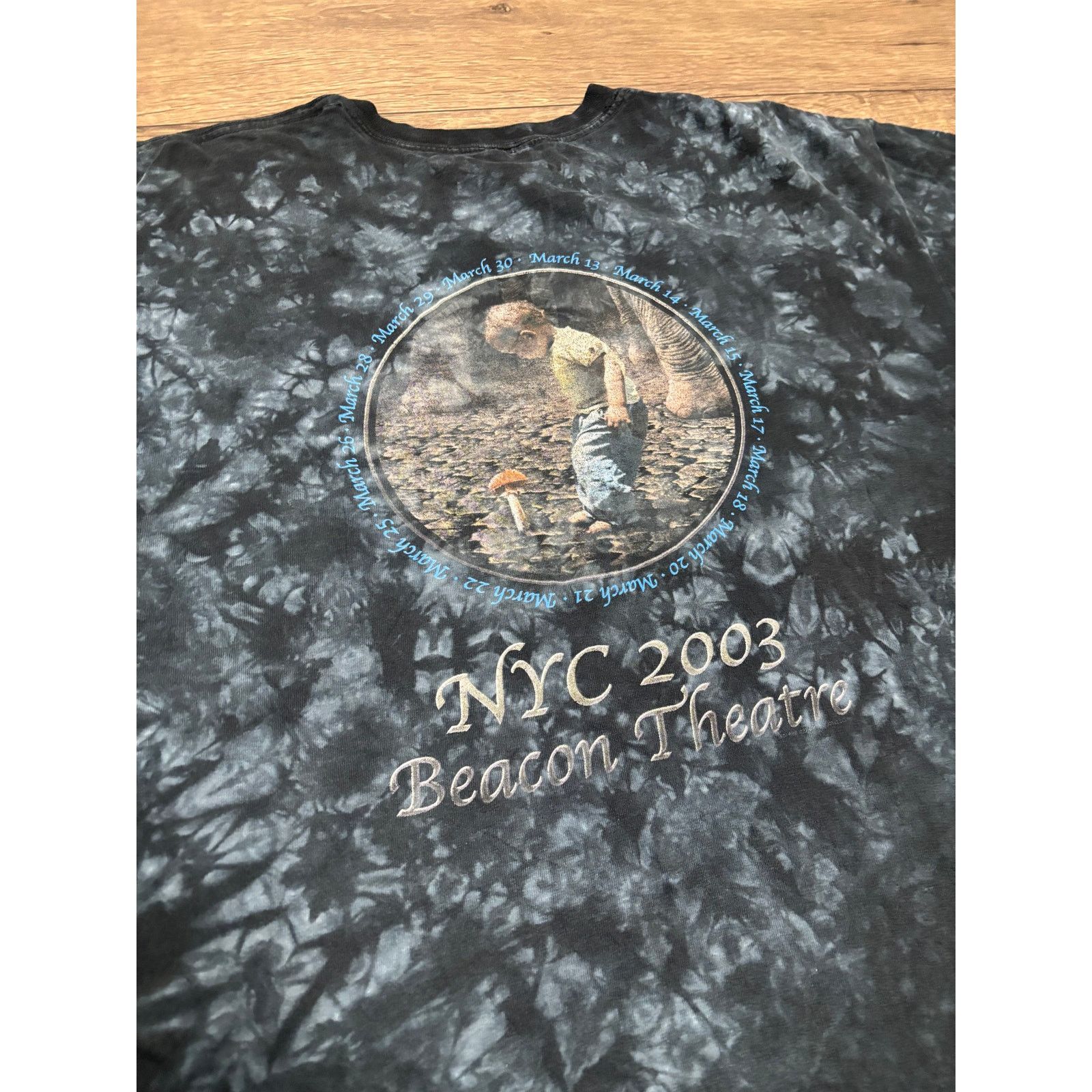 Anvil × Band Tees × Vintage VTG Allman Brothers Band Tee Sz XL Tie Dyed Hittin the note Size US XL / EU 56 / 4 - 5 Thumbnail