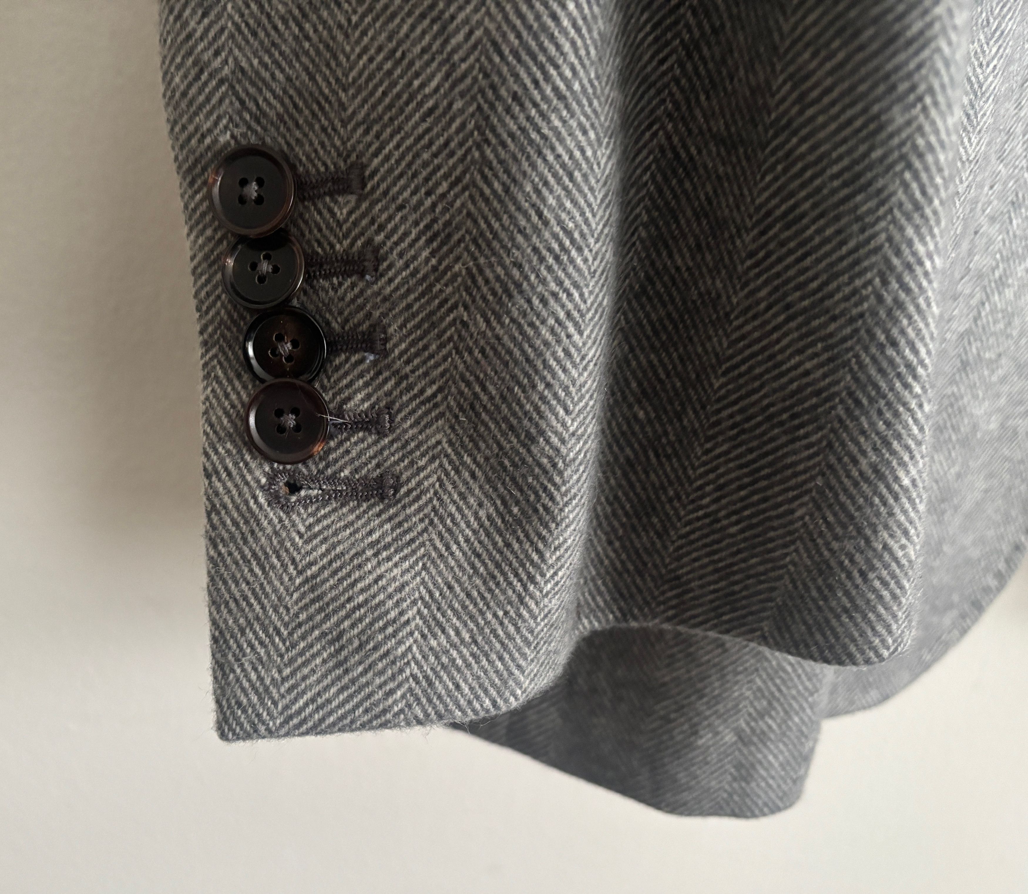 Pal Zileri $2575 Unstructured 3-roll-2 Cashmere Mink Sport Coat - 38 L Size 38L - 6 Thumbnail