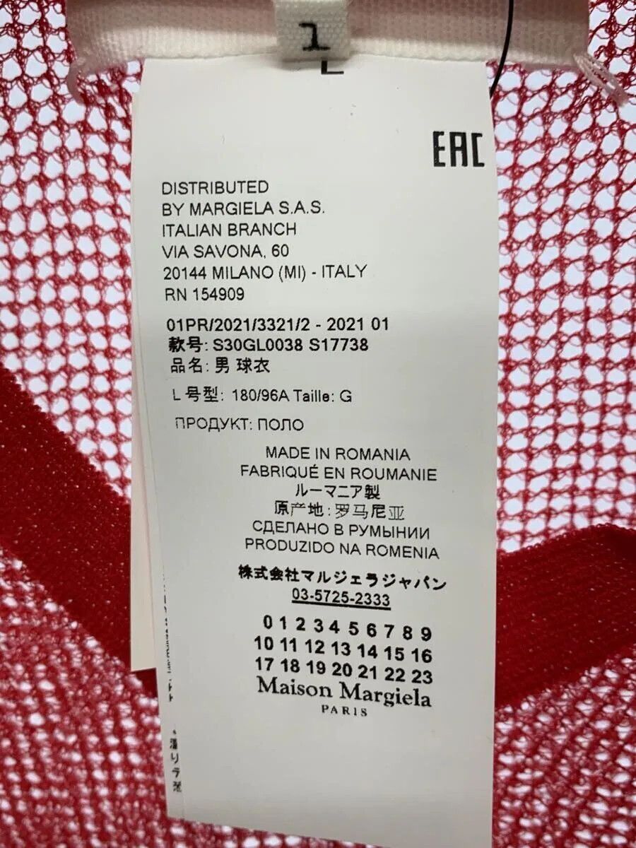 Maison Margiela Archive Mesh Polo Shirt Size US L / EU 52-54 / 3 - 6 Thumbnail