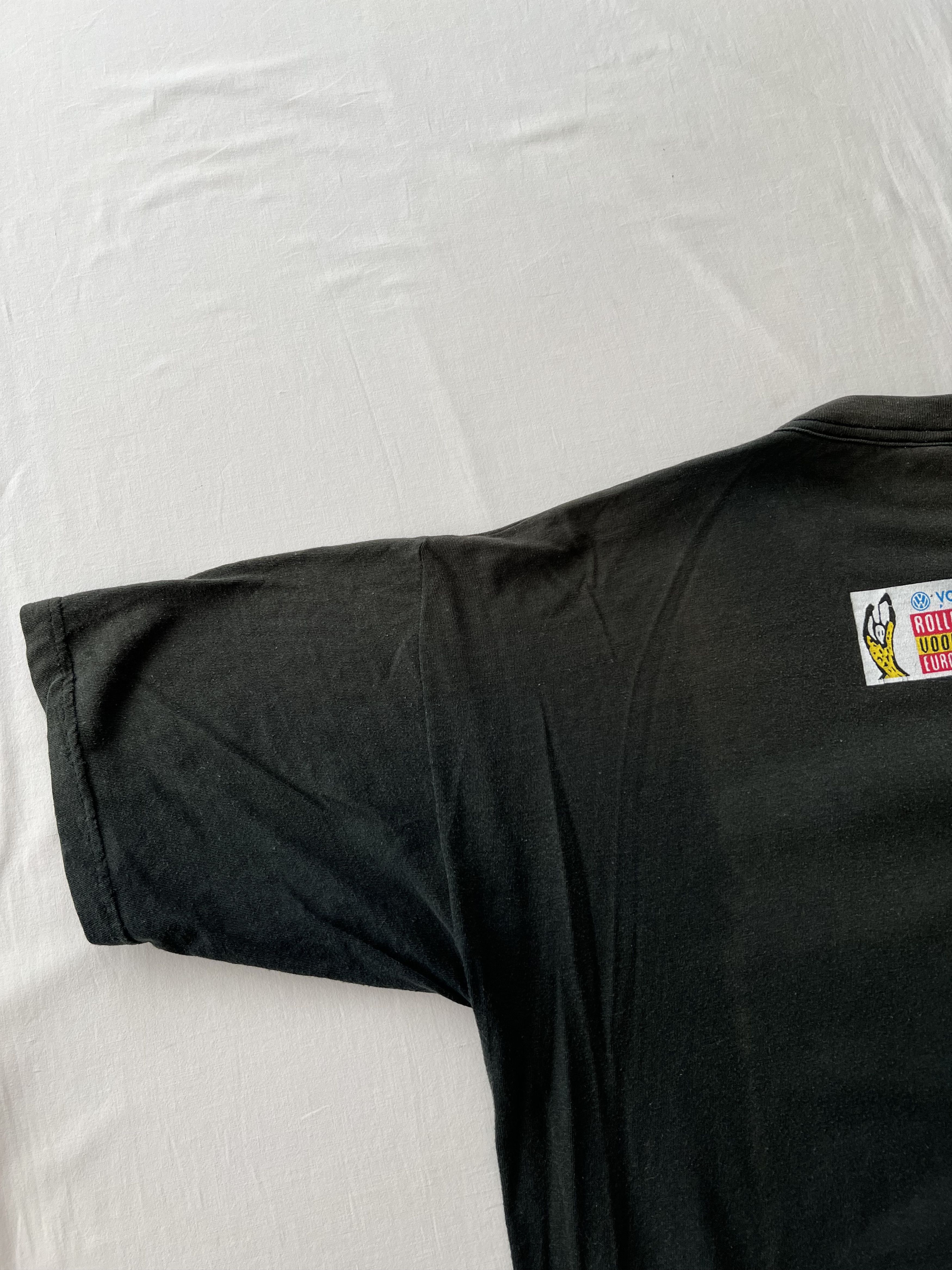 Band Tees Vintage 1995 The Rolling Stones Voodoo Lounge Black T-shirt Size US XL / EU 56 / 4 - 20 Thumbnail