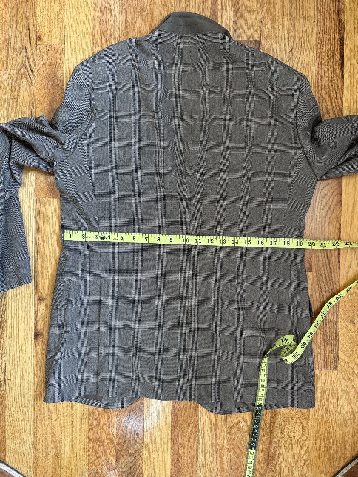 Polo Ralph Lauren Polo Ralph Lauren 40R Brown/Tan Check Sports Jacket Size 40R - 9 Thumbnail