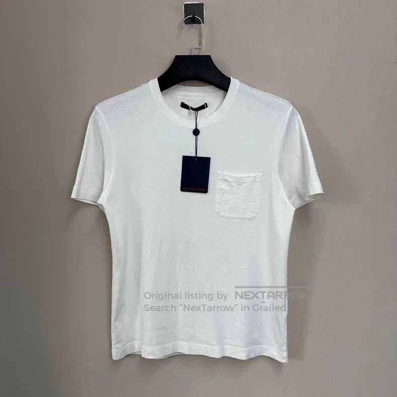 Louis Vuitton Louis Vuitton New Pocket Dark Stripe Short Sleeve Size US M / EU 48-50 / 2 - 1 Thumbnail
