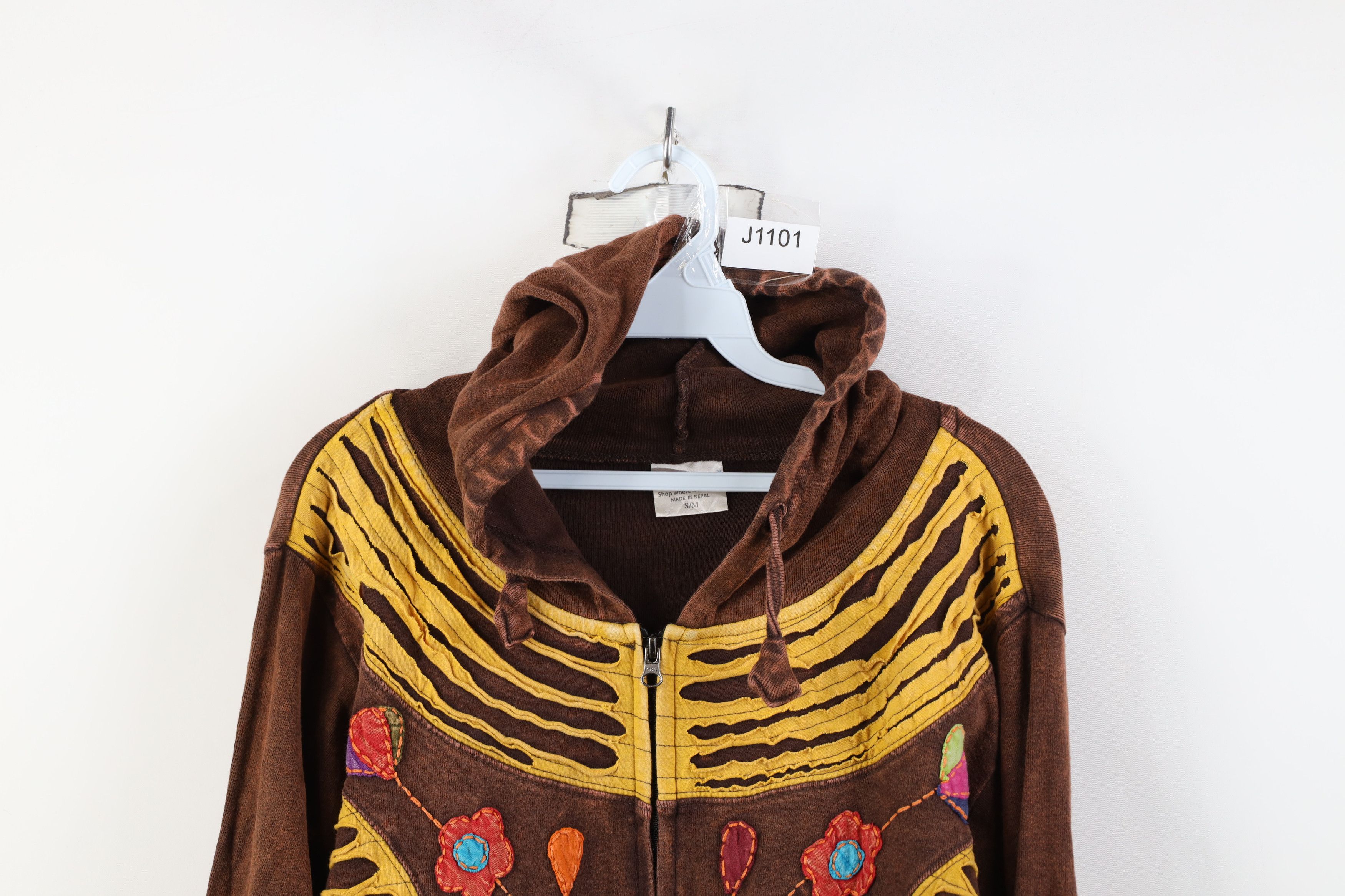 Vintage Vintage 90s Y2K Streetwear Babydoll Fairy Art Zip Hoodie Size S / US 4 / IT 40 - 2 Thumbnail