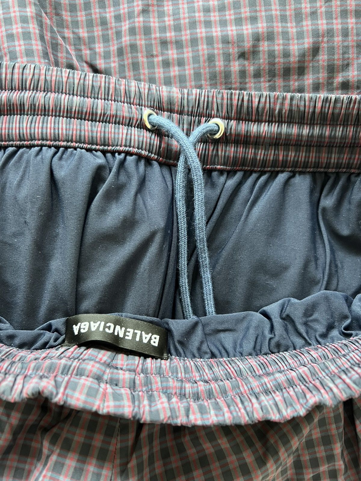Balenciaga Balenciaga Zip Off Checkered Track Pants Size US 28 / EU 44 - 5 Thumbnail