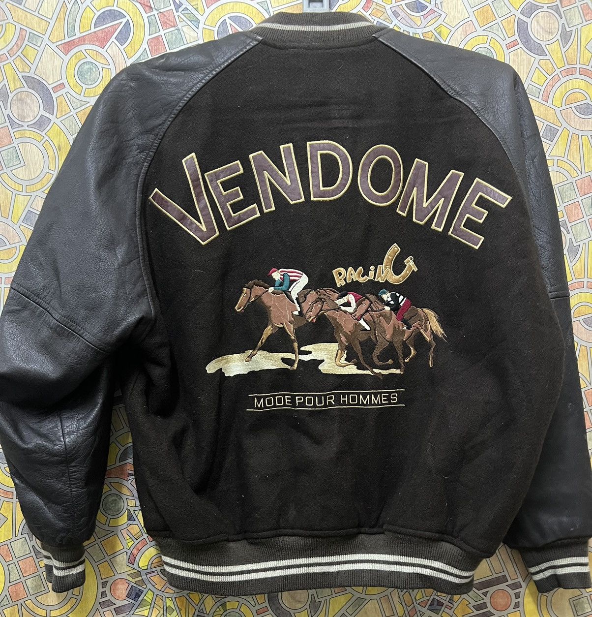 Leather Big Logo VENDOME RACING (GJ 36) Size US XL / EU 56 / 4 - 9 Thumbnail