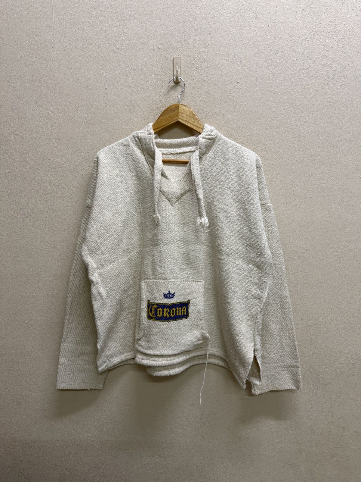 Vintage Vintage 90s Corona Beach Club Mexican Baja Hoodie Pullover Size US M / EU 48-50 / 2 - 15 Thumbnail