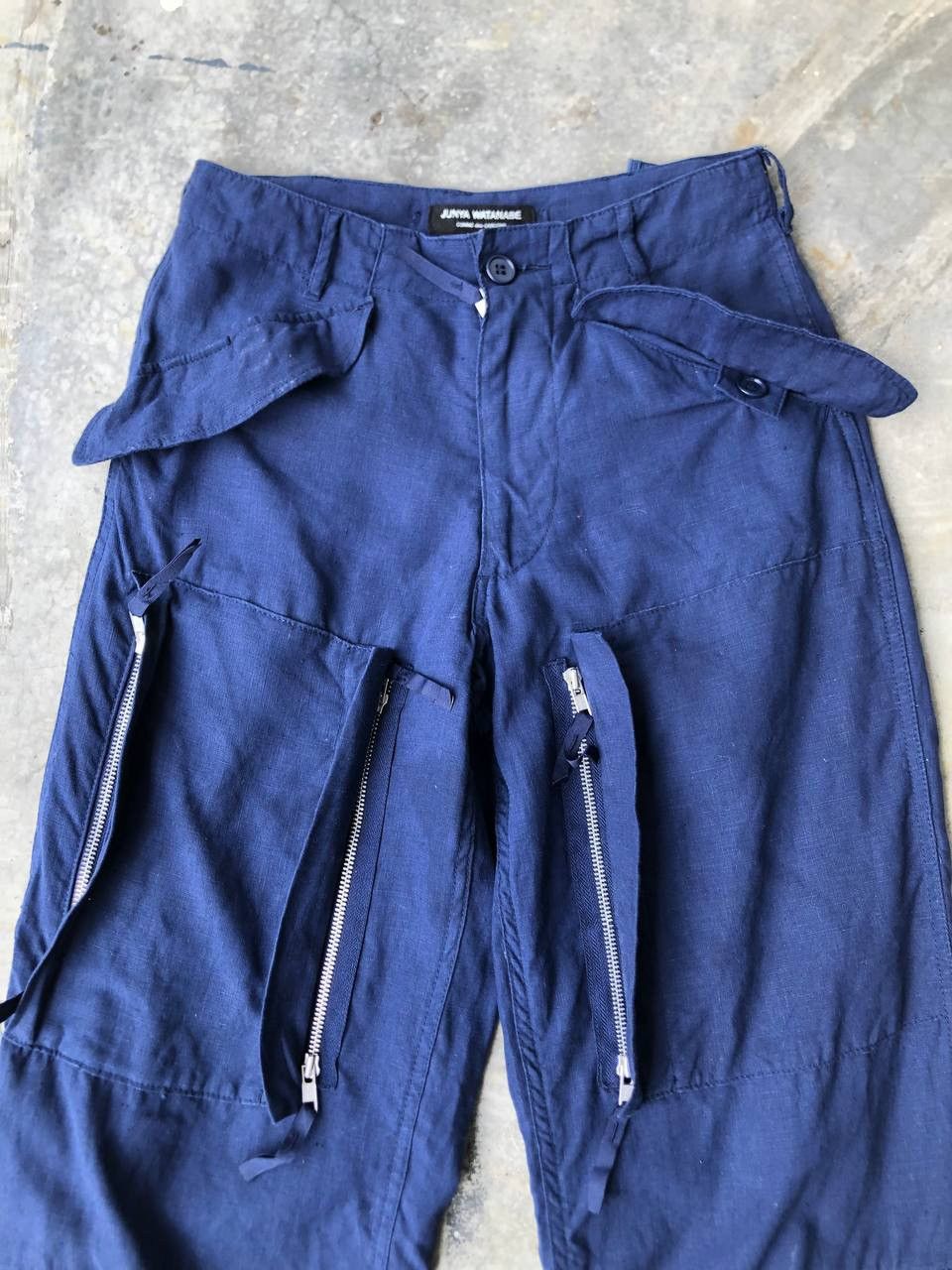 Comme des Garcons Vintage CDG x Junya Watanabe cargo multi zip pocket AD2002 Size US 28 / EU 44 - 3 Thumbnail