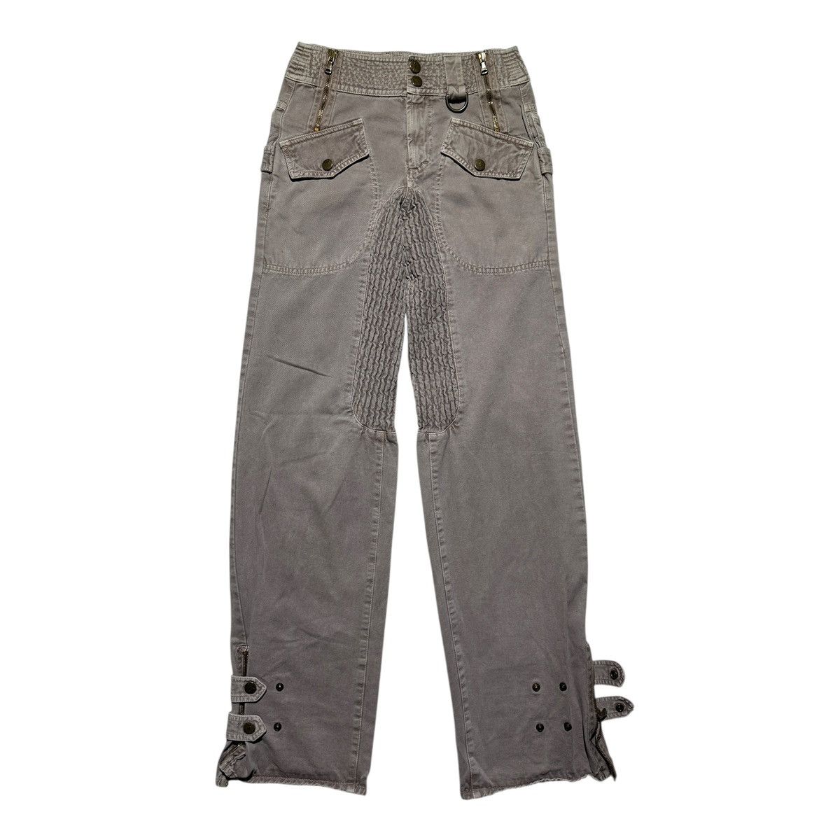 Dolce & Gabbana 2003 fastened cargo pant Size 26" / US 2 / IT 38 - 1 Thumbnail