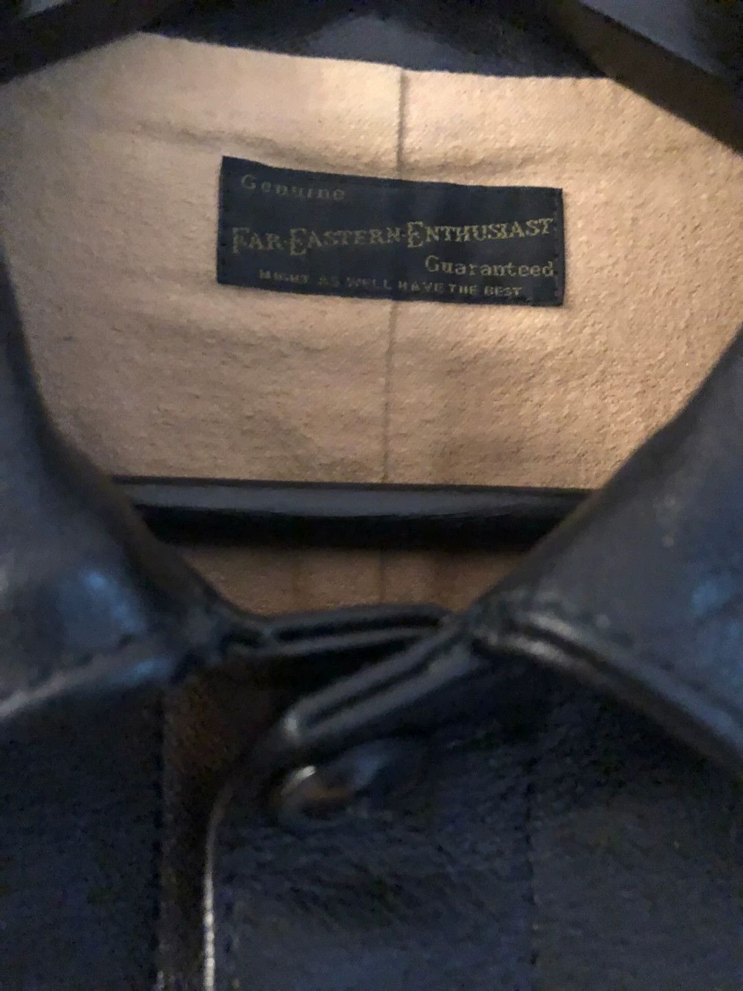 Other FEE 506 Vintage Buffalo Leather L Jacket Size US L / EU 52-54 / 3 - 3 Thumbnail
