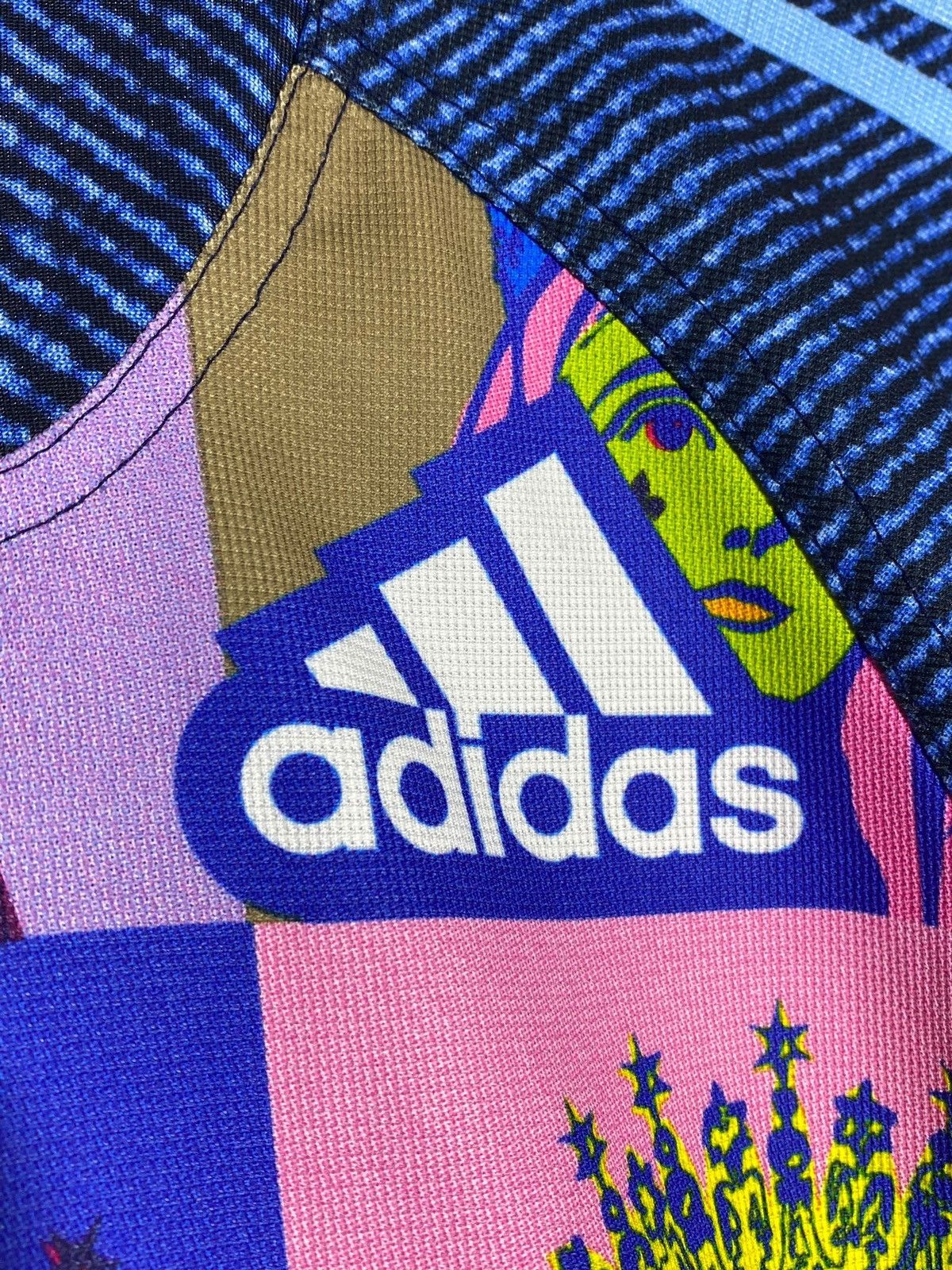 Adidas × Vintage Adidas Paris SF Stade Francais 2008/09 Andy Warhol Rugby Size US M / EU 48-50 / 2 - 9 Thumbnail