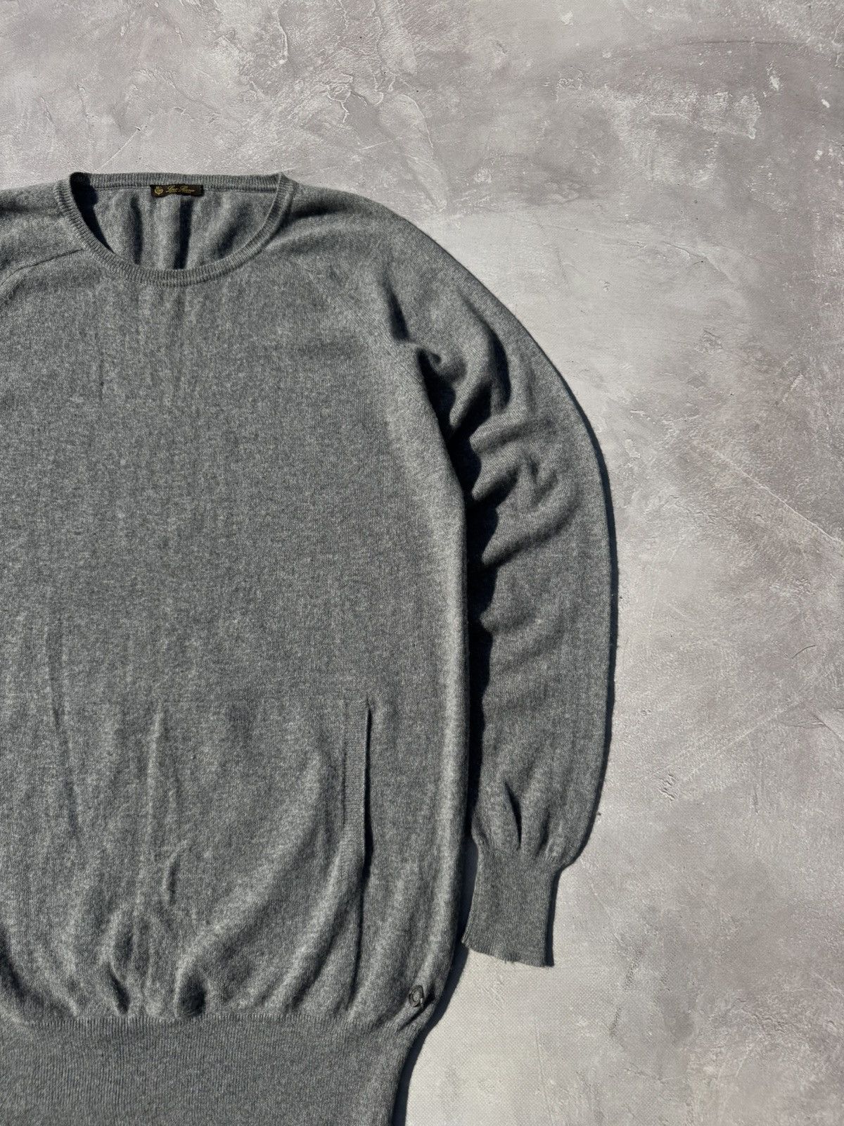 Loro Piana Loro Piana Women’s Cashmere Knit Set Sweater + Pants Gray Size M / US 6-8 / IT 42-44 - 6 Thumbnail