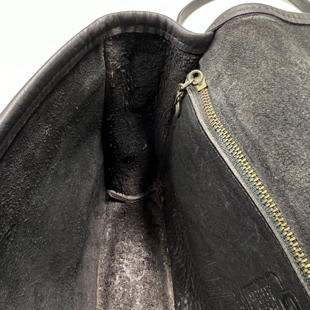 Coach × Vintage VTG Coach Crossbody Bag Purse Clutch Black Leather Hang Tag Size ONE SIZE - 13 Thumbnail