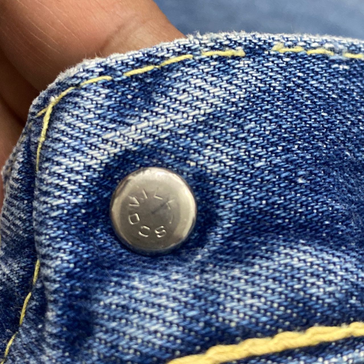 If Six Was Nine 💥Best Offer💥Vintage 80s Big Stone Distressed Denim Size US 34 / EU 50 - 12 Thumbnail