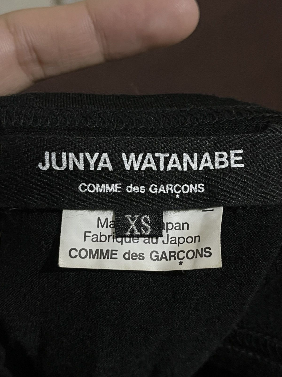 Comme des Garcons Junya Watanabe x CDG Black Plaid Dress Size XS / US 0-2 / IT 36-38 - 4 Thumbnail