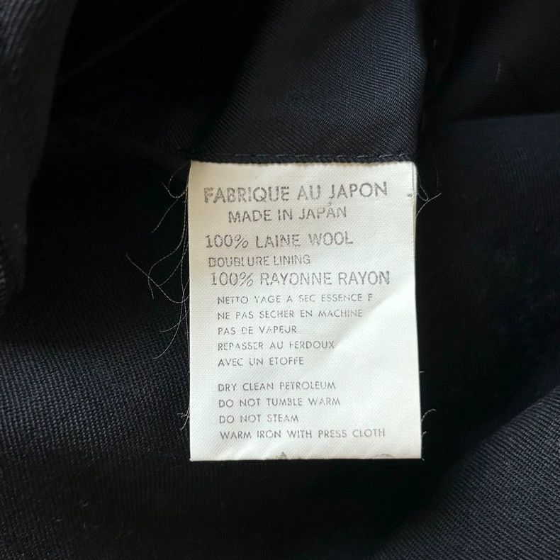 Yohji Yamamoto Yohji Yamamoto Yohji Yamamoto Wool Suit with Pockets Size US M / EU 48-50 / 2 - 5 Thumbnail