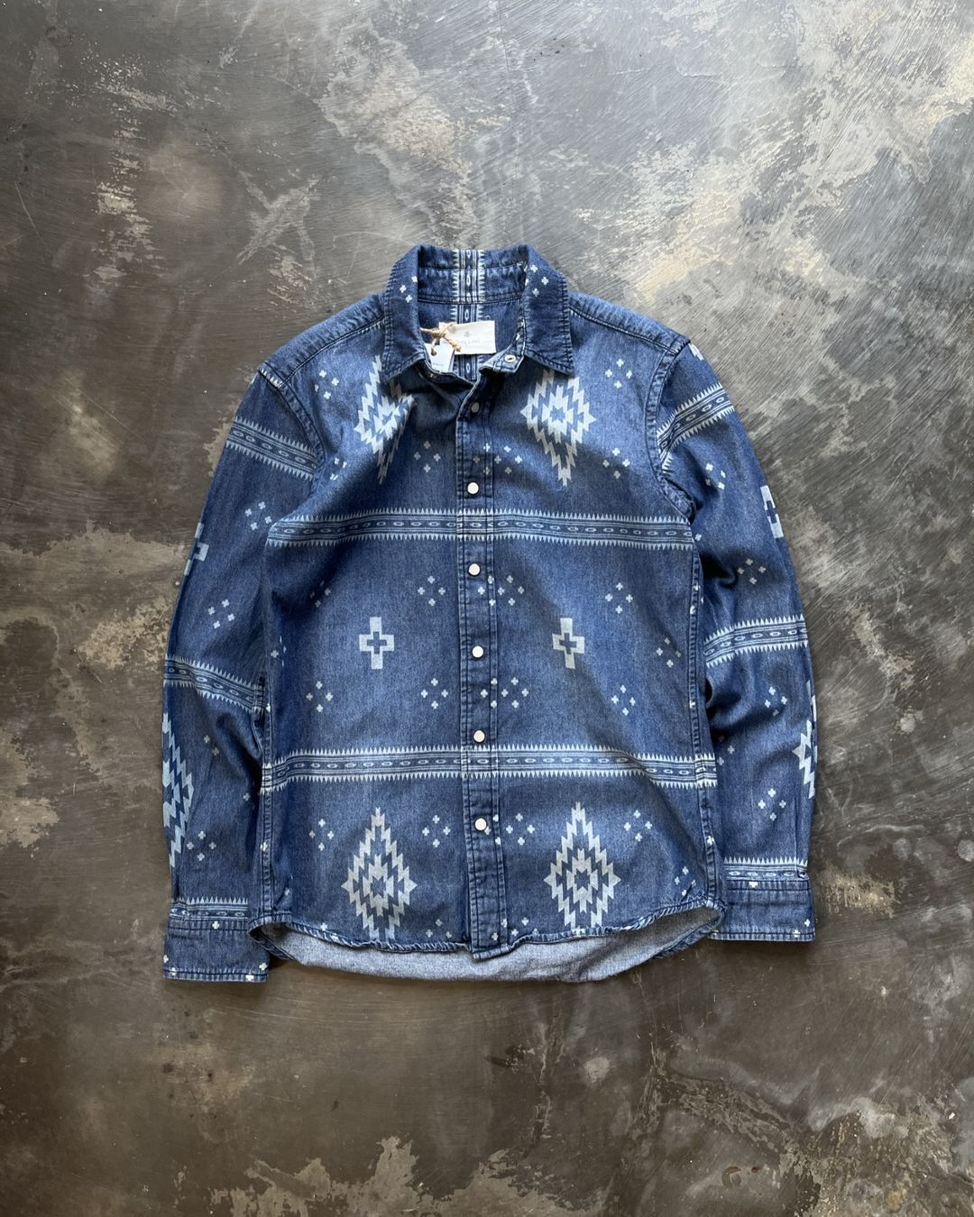 Designer Sun Label urban research navajo shirt Size US S / EU 44-46 / 1 - 1 Thumbnail