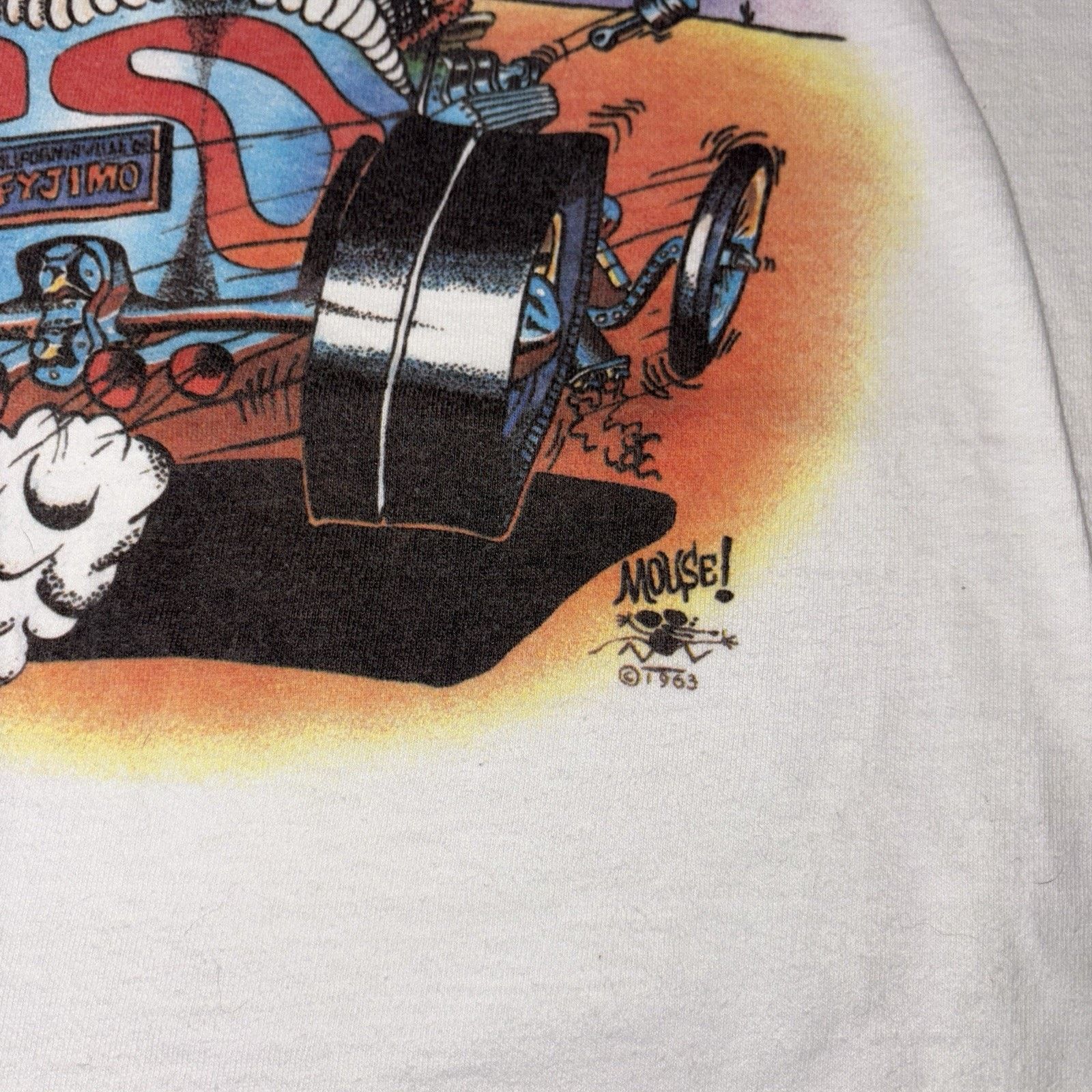 Vintage Vintage 90s Stanley Mouse Mothers Worry T-Shirt XXL RARE Size US XXL / EU 58 / 5 - 4 Thumbnail