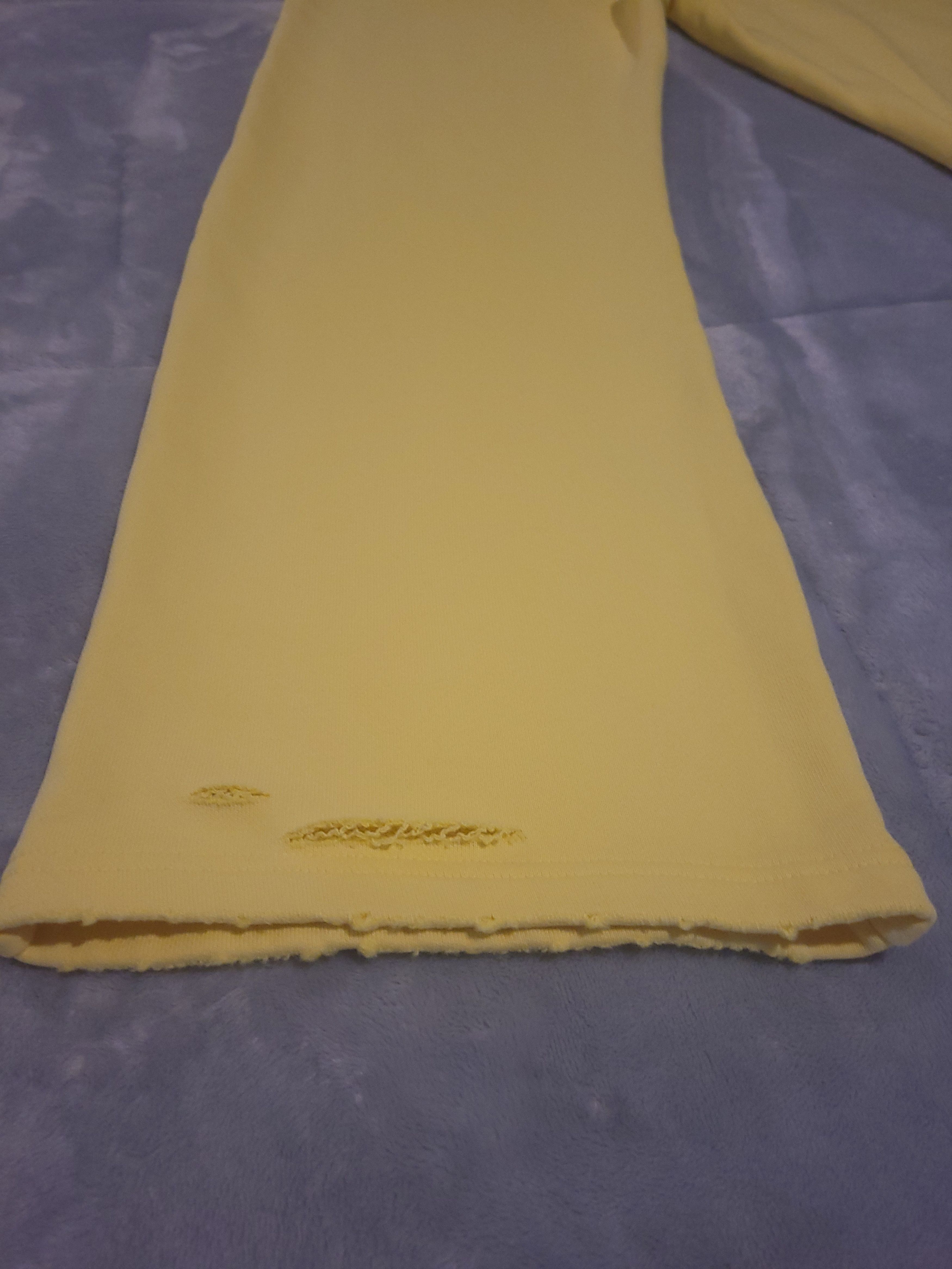 TRIPLE SEVENS Triple Sevens -Yellow Wide Leg Sweatpants- Mens Sz Med- BNWT Size US 30 / EU 46 - 11 Thumbnail