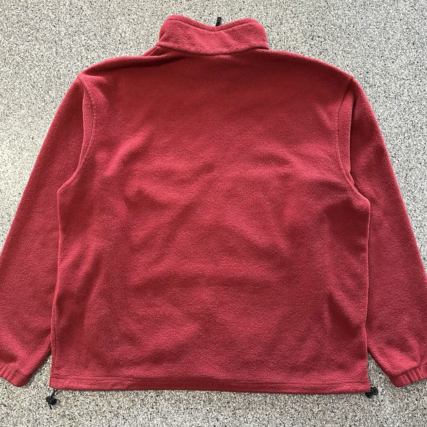 Vintage Columbia Fleece Jacket Mens XL Red Full Zip Outdoor Hiking Cinch Size US XL / EU 56 / 4 - 5 Thumbnail