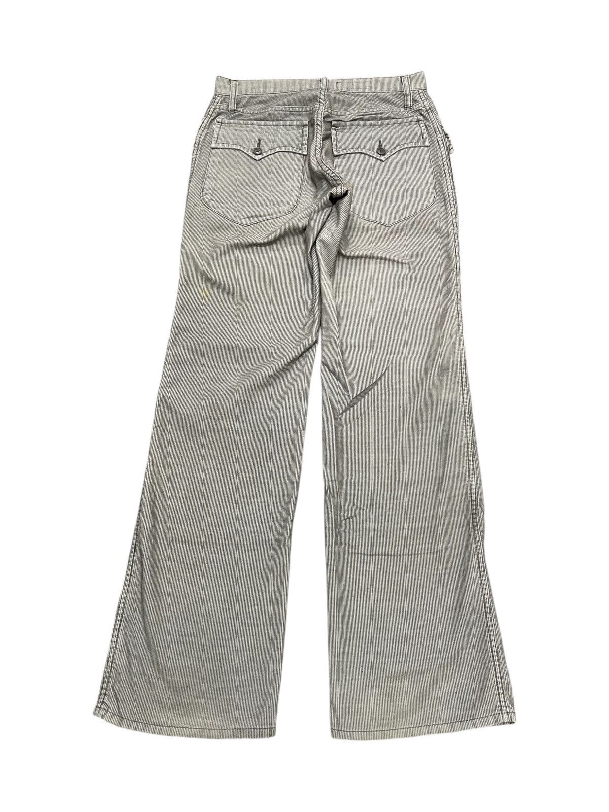 If Six Was Nine × Issey Miyake × Zucca 90s ISSEY MIYAKE CORDUROY PANT RARE DESIGN Size US 26 / EU 42 - 3 Thumbnail