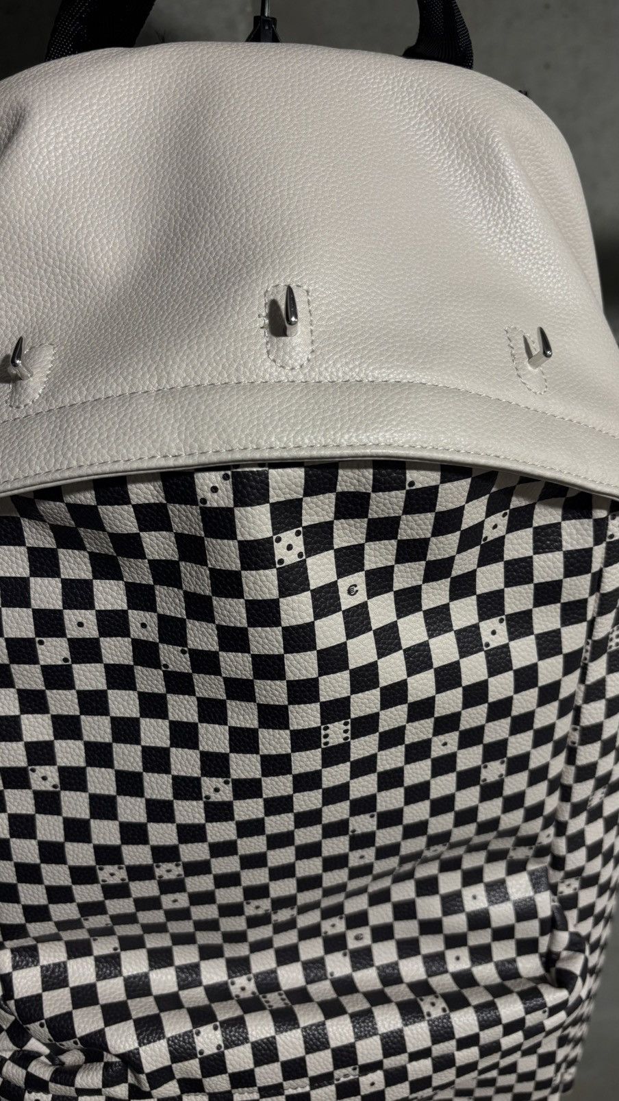 Other Bazo 1199 Cannnone Checkered Backpack Size ONE SIZE - 8 Thumbnail