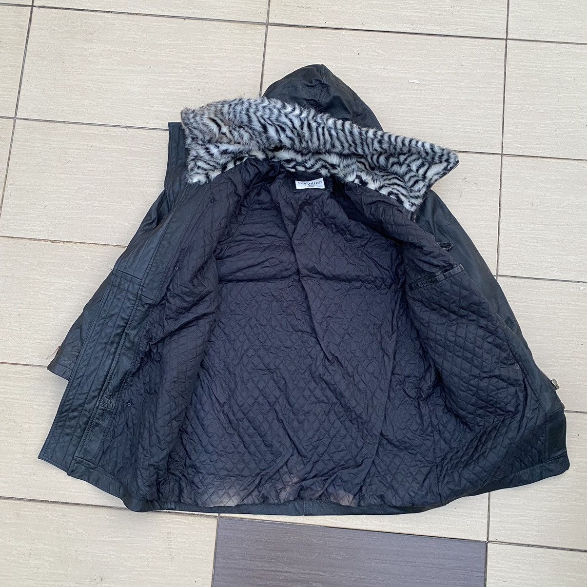 Valentino × Vintage valentino uomo vintage leather jacket Size US L / EU 52-54 / 3 - 6 Thumbnail