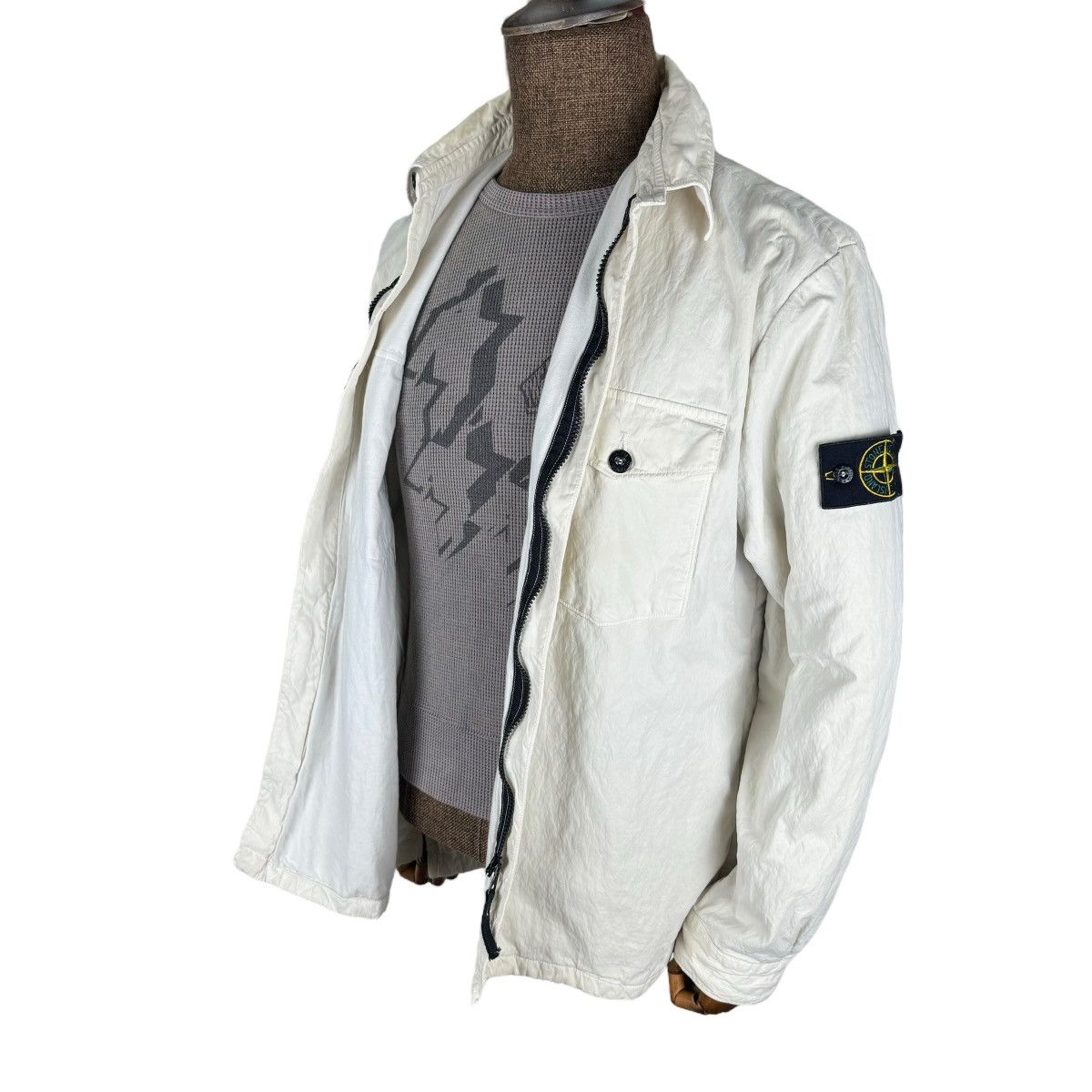 Stone Island 🌟STONE ISLAND 2 POCKET ZIPPER JACKET Size US L / EU 52-54 / 3 - 3 Thumbnail